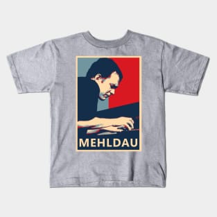 Brad Mehldau pianist Hope Poster - Greatest musicians in jazz history Kids T-Shirt